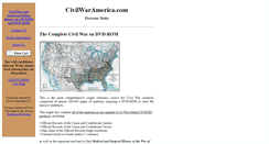 Desktop Screenshot of civilwaramerica.com