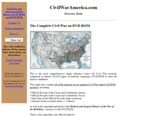 Tablet Screenshot of civilwaramerica.com